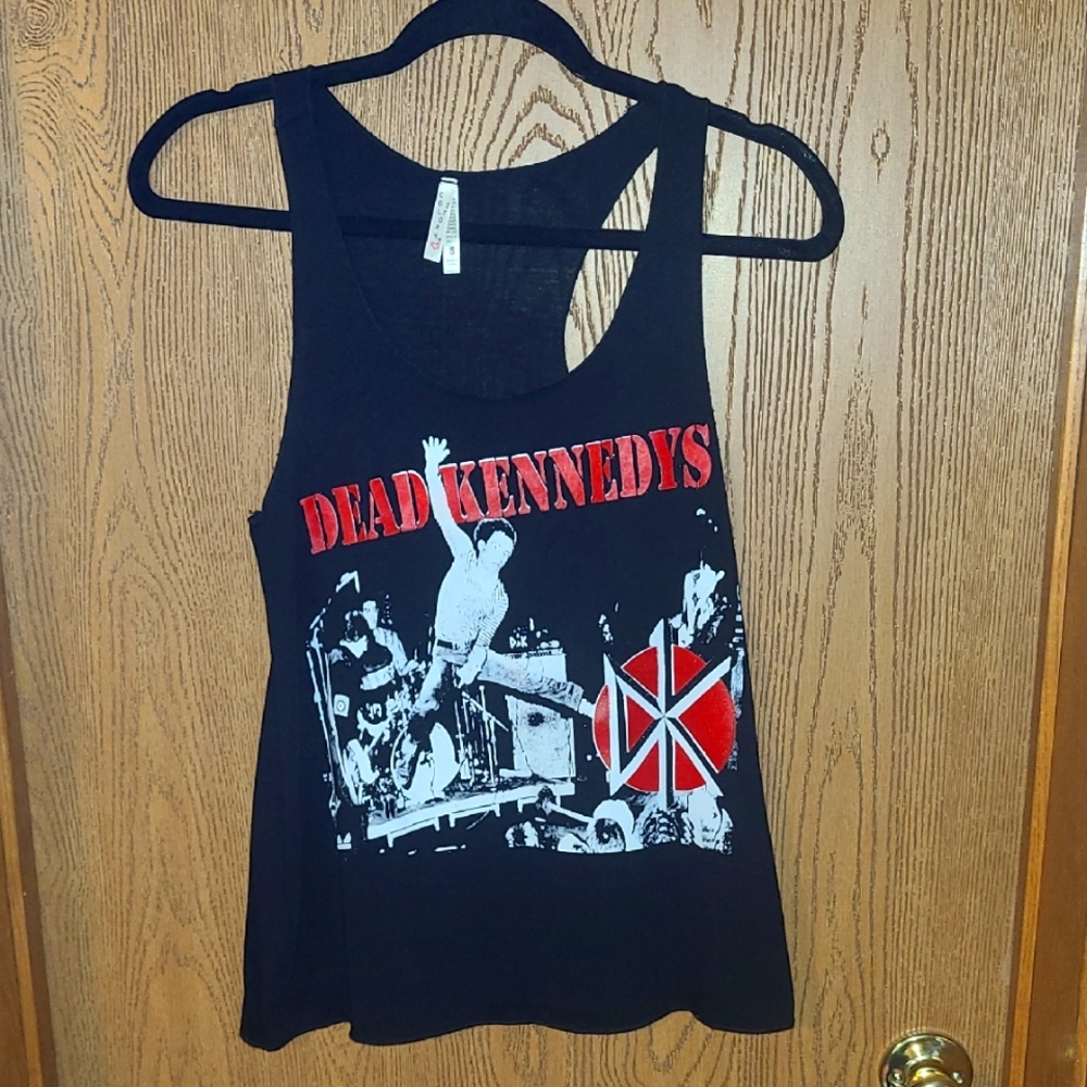 Black Dead Kennedys Graphic Tank Top